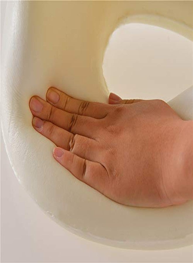 AHCS Acupressure U-Shaped Neck Rest Pillow for Travel Micro Fibres Soft Cushion Memory Foam Travel Neck Pillow - Image 3